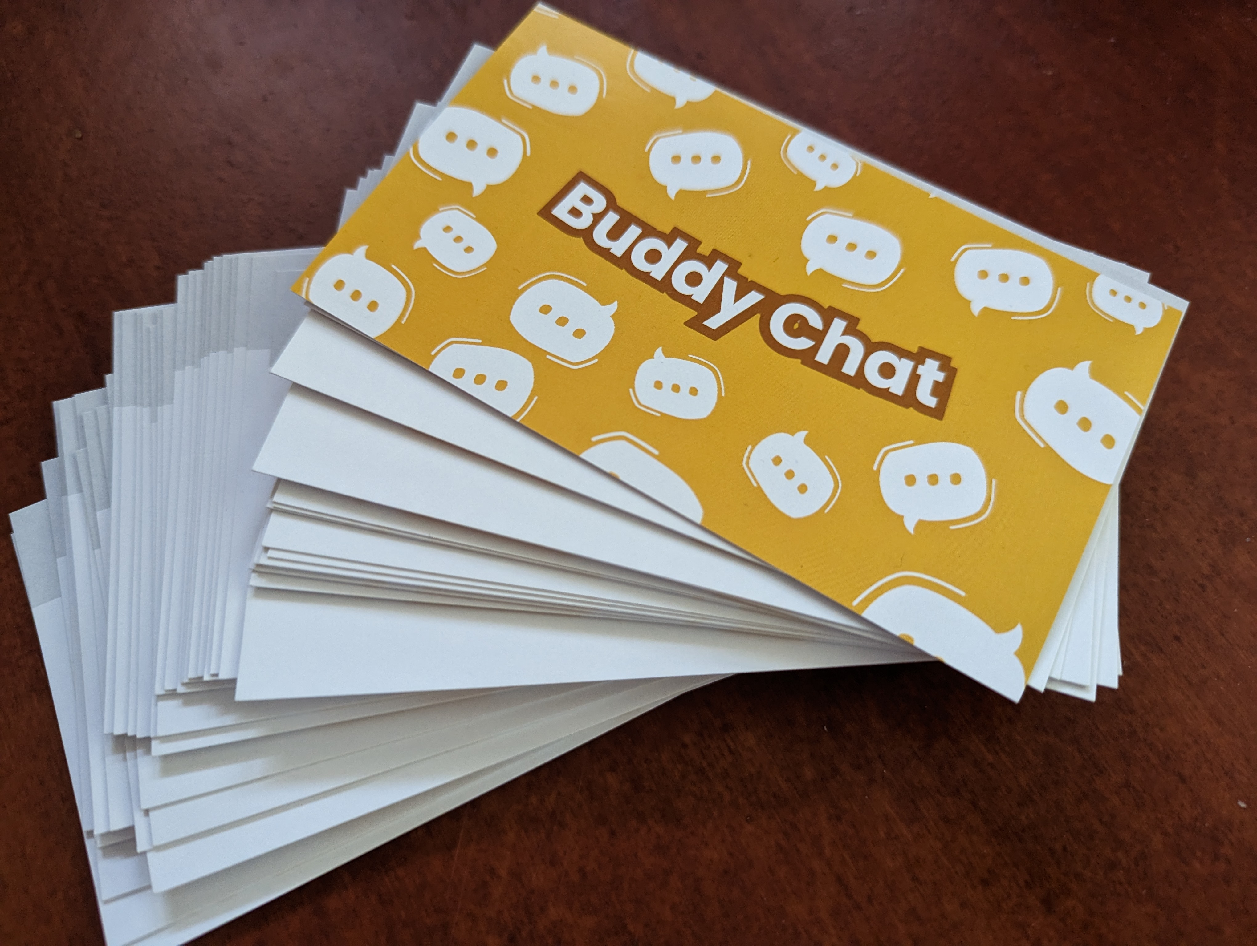 Buddy Chat cards